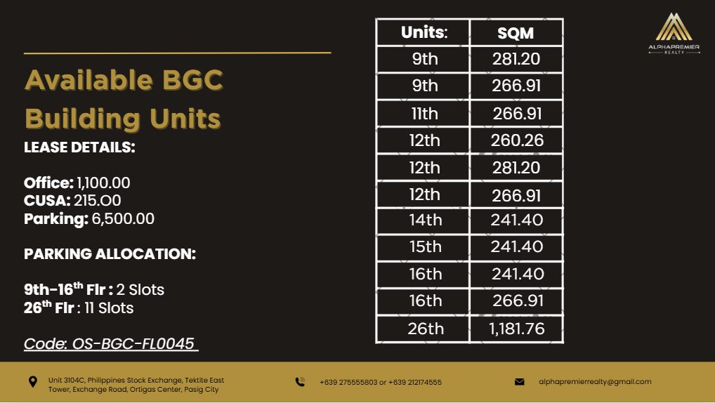 Office Space for Lease in Bgc Com, photo 5
